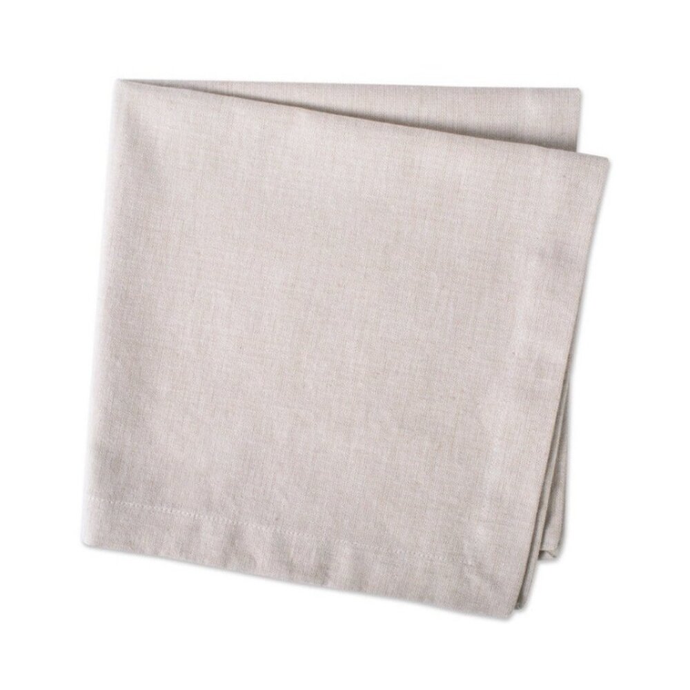 Design Imports Solid Chambray Napkin Set of 5 NWD Natural